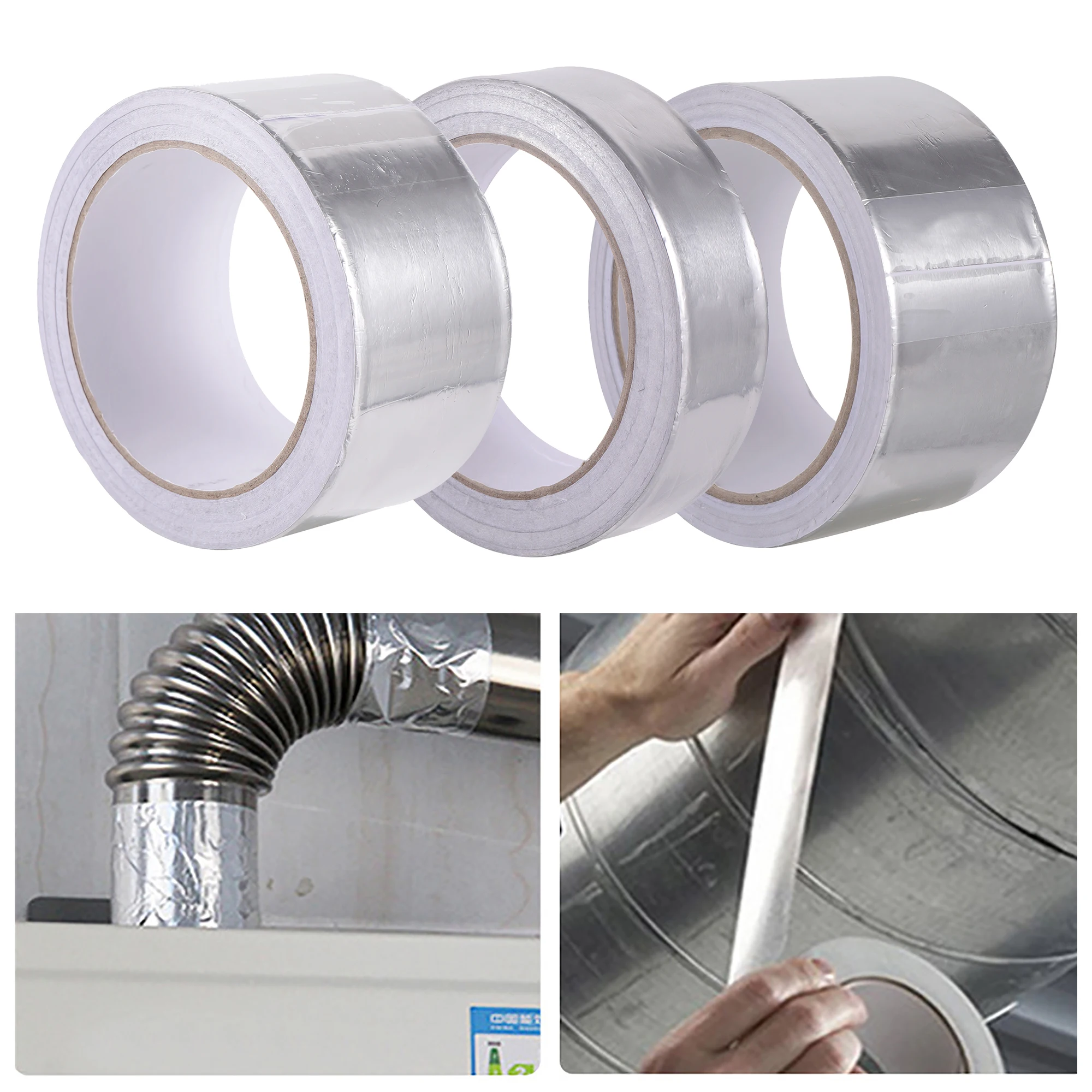 20m Aluminum Foil Self-adhesive Sealant Outdoor Waterproof Leak Repair And Seal Garden Pipe Emergency Repair Leak Stop Tape