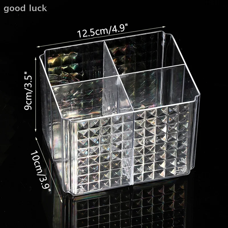 New Clear Acrylic Makeup Brush Holder Desk Cosmetic Organiser Lipstick Storage Lipstick Storage Holder