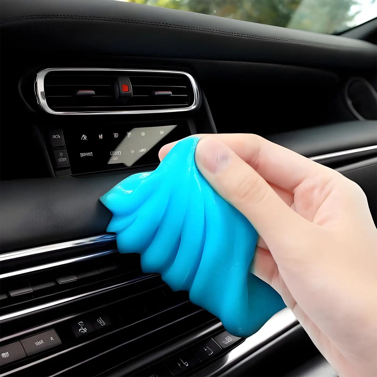 Auto Car Cleaning Pad Glue Powder Cleaner Magic Cleaner Dust Remover Gel Home Computer Keyboard Clean Tool Car Cleaning view 2
