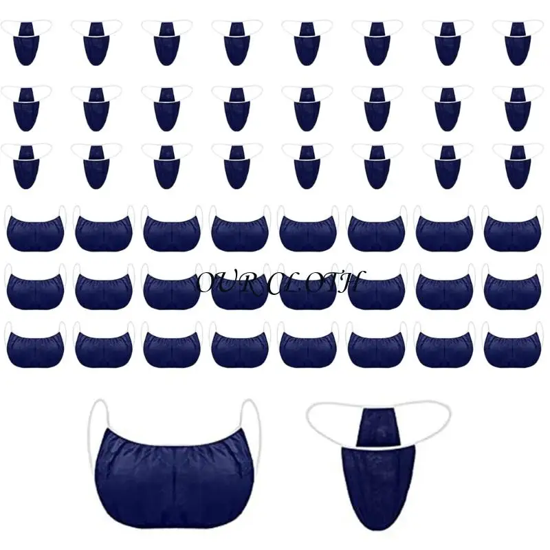 50 قطعة ملابس داخلية للاستخدام مرة واحدة صحية رقيقة قابلة للتعبئة تصميم موفر للمساحة لمغامرات الظهر Y1AC #5