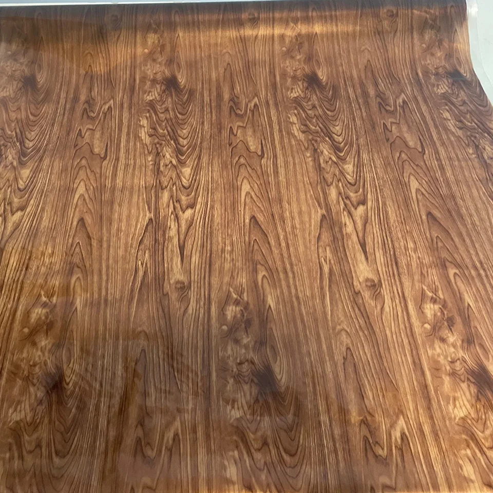 Elm Wavy Grain Hydro Dip Film 0.5x2m,PVA Water Transfer Printing Film for Motorcycle & Car Interior, Curved Surface Wood 403