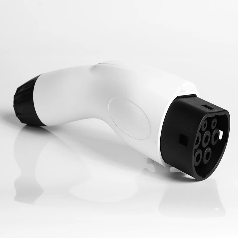 Cargador portátil EV tipo 2 para coche eléctrico, adaptador de enchufe de carga EVSE, 16A, 7KW, 3,5kw, 11KW, IEC 62196