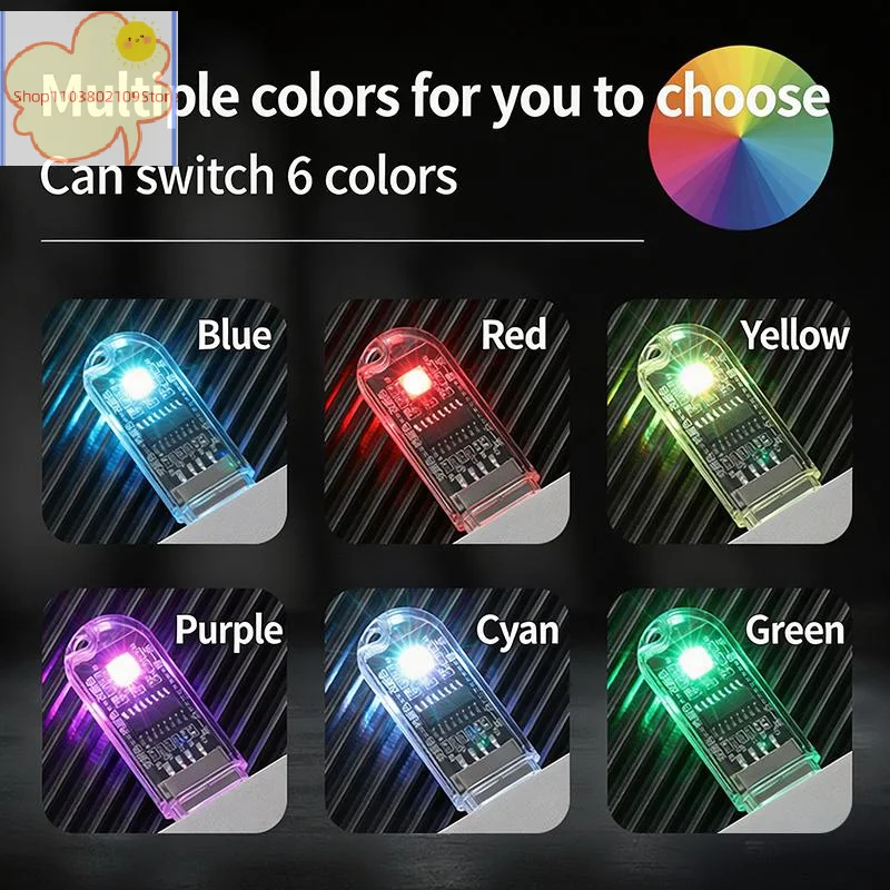 【HT】【YH】AI Voice-controlled USB Sound-activated LED Night Light/bedside Sleep Light