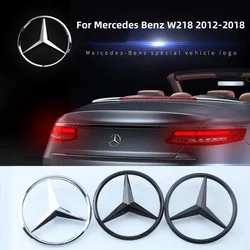 1pcs Black Silver Rear Trunk Star Logo Stickers Badges 3D ABS Tail Star Emblems for Mercedes Benz CLS350 CLS63 W218 A2188170016