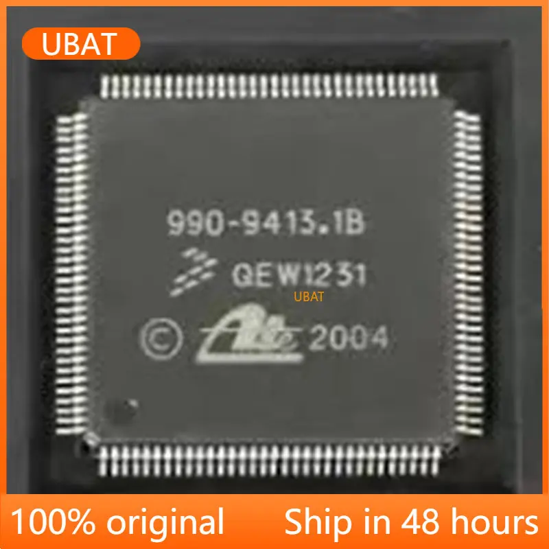 

1-10PCS 990-9413.1B 990-9413 990 9413 1B QFP128 Car ABS pump computer board IC chip Car radio chip for Mercedes-Benz C-class