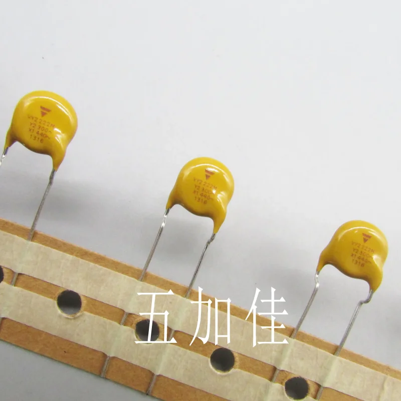 10-100pcs VY2222M35Y5US6TV7A 250V2200PF 440V2.2NF 300V imported ceramic capacitors