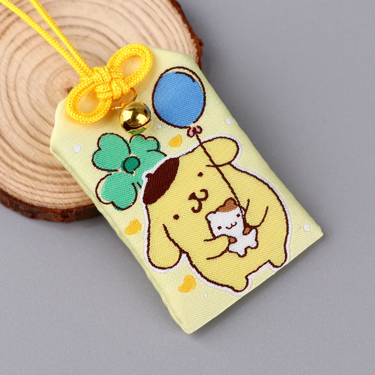 Kawaii Anime Broderie Choses Mignonnes, Priez Omamori Charme, Sac de Richesse, Protection, Sécurité Amulette Pendentif, Porte-clés Jouets Cadeau