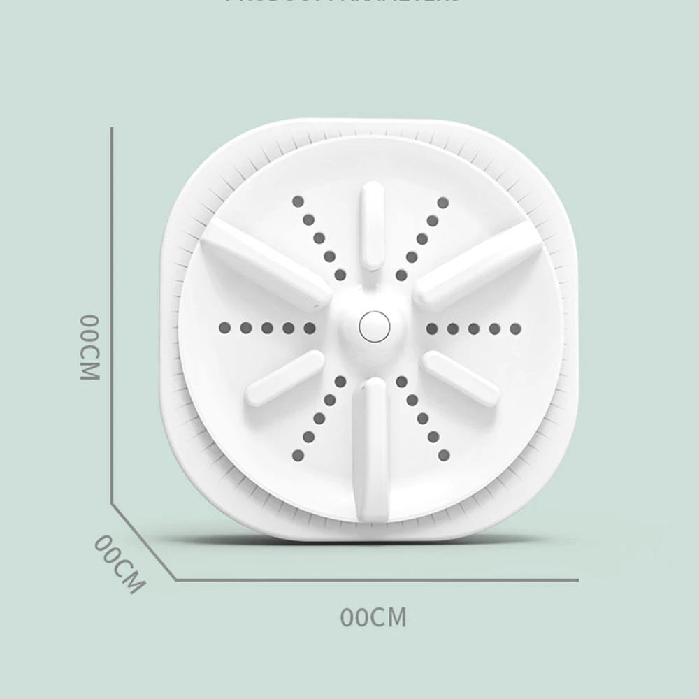 Portátil ultra-sônico máquina de lavar roupa pequena conveniente para transportar três engrenagem cronometrando para o curso doméstico roupa interior das crianças