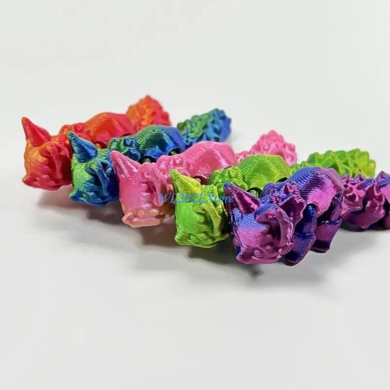 

G5GC Articulated Figurine Keychain Printed Multi Joint Movable Home Decoration