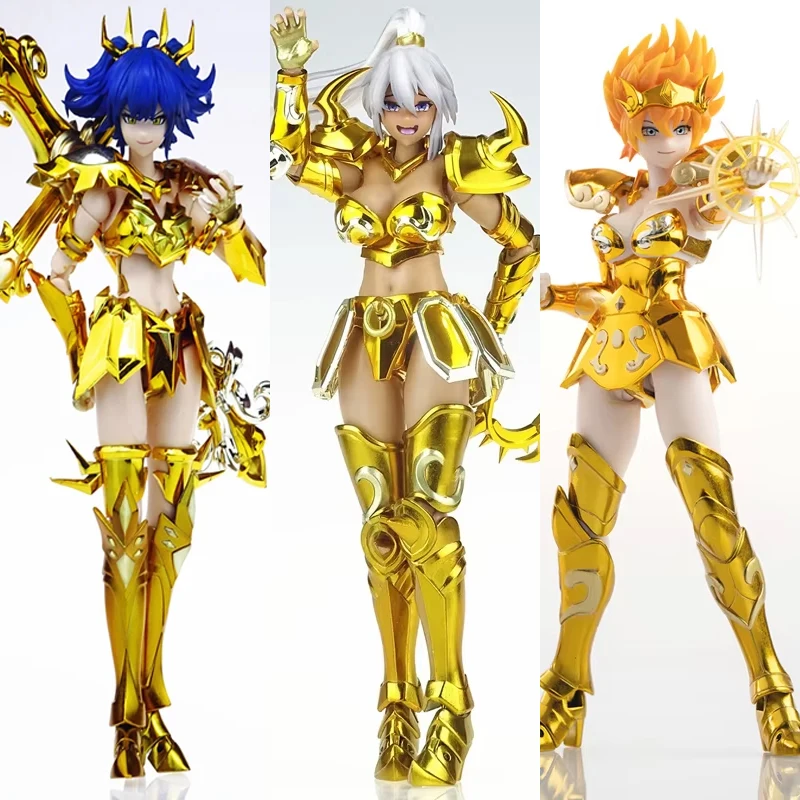 

Фигурки Saint Seiya Myth Cloth EX: Лео, Санди, Канцер, Памела, Торус, Эрика, Священный контракт, Женские рыцари Зодиака, Рыцари Действия