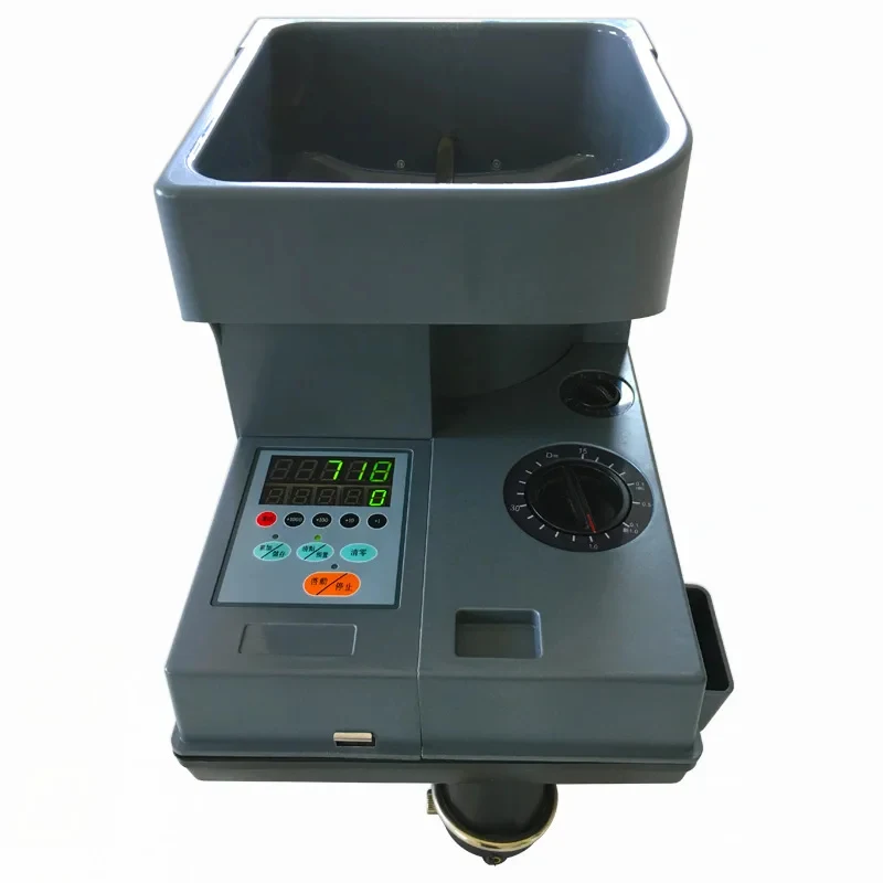 Office Bank Use V High Quality Heavy Counter Sorter min Large Capacity Hopper Coin Counting hine