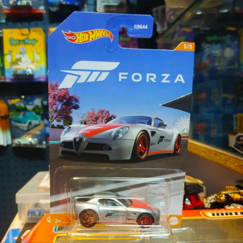 Hotwheels Forza Diecast Car Model GDG44 1/64 Scale Collectible Vehicle Toy - Assorted Brands including Bugatti Porsche BMW Jagua