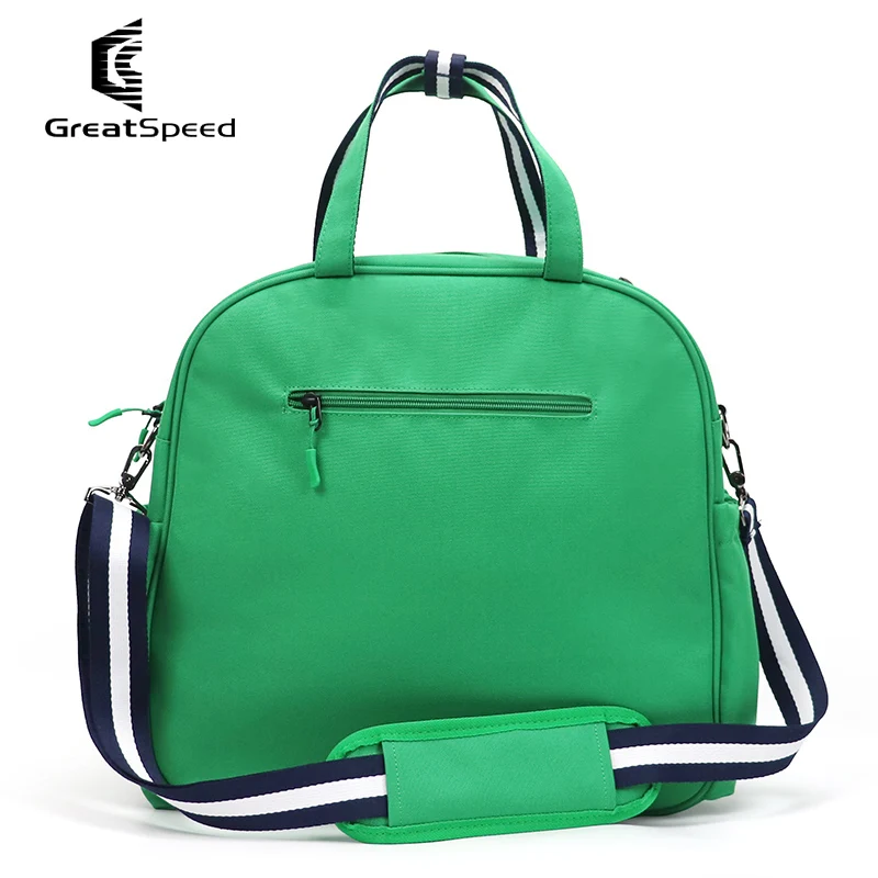 New Print Oxford Cloth Tennis Bag Green GreatSpeed Original Tenis Squash Racket Shoulder Bag Adults Youth Laptop Storage Handbag