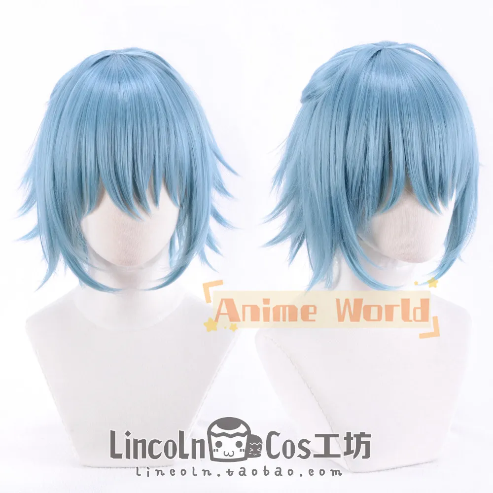 Anime Promise of Wizard Nero Cosplay Wig Halloween Carnival Party Props Synthetic Hair Heat Resistant Fiber + Wig Cap
