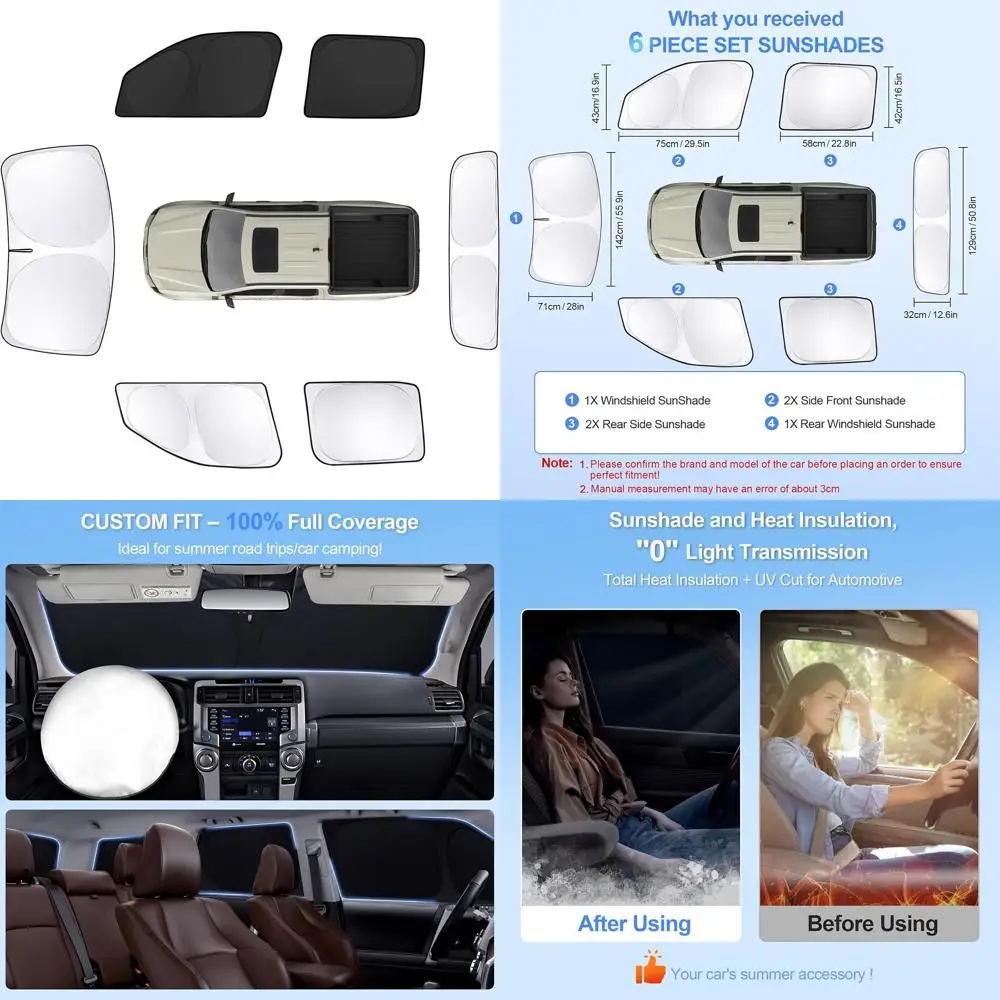 

Автомобильные оконные шторы для моделей 2022-2025, полный солнцезащитный козырек, блокировка УФ-излучения, защита конфиденциальности, аксессуары для кемпинга и улицы