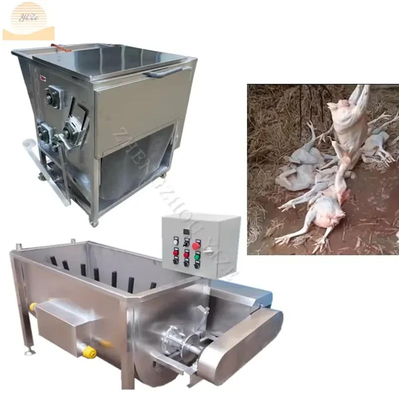 2026 Automatic Small Scale Poultry Slaughter Line House Plucker and Scalder Chicken Processing Plant Slaughtering Machine
