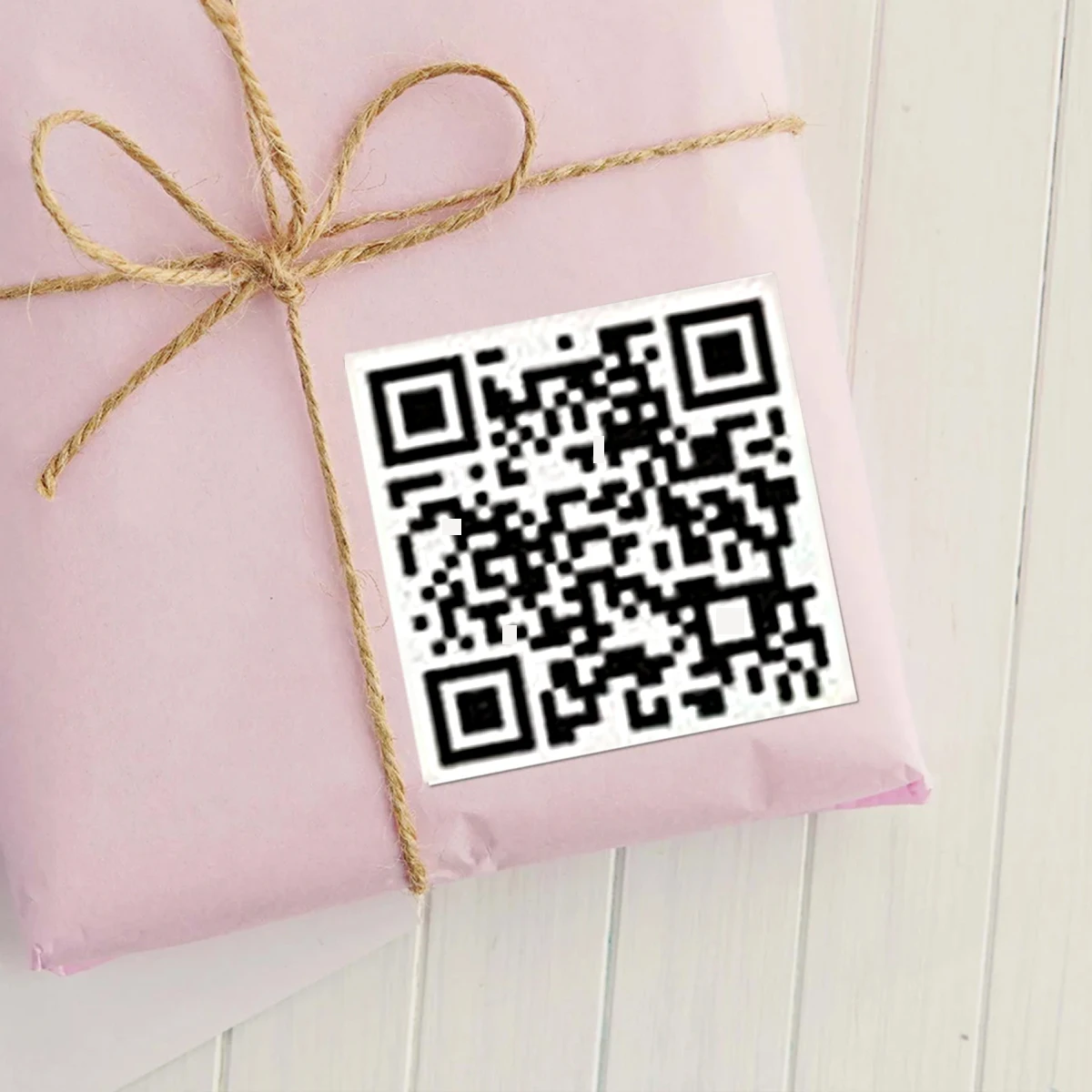 

100 шт. настраиваемые наклейки с Qr-кодом — квадратный дизайн, подходят для корпоративных логотипов, персонализированного текста, социальных лекарств и этикеток по производству — высококачественный полипропиленовый материал, персонализированные наклейки