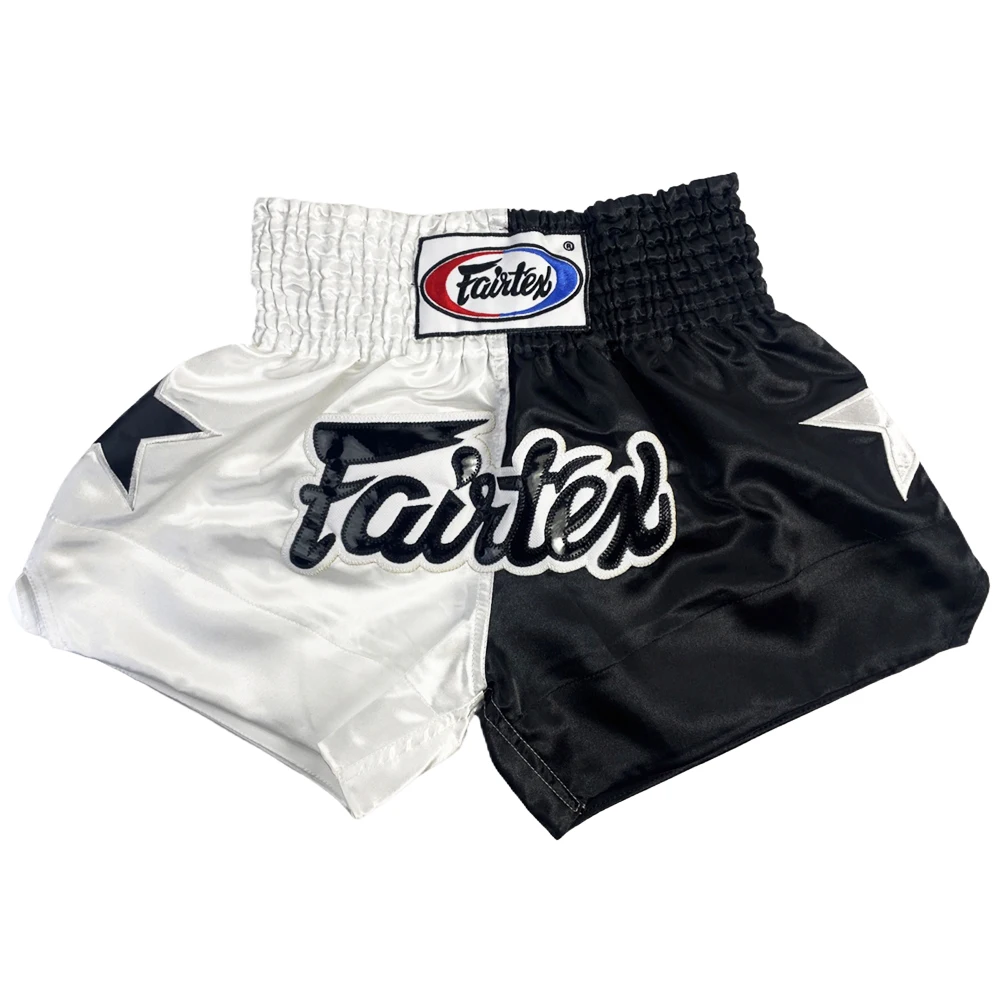 Pantalones de boxeo para hombre y mujer, pantalones cortos estampados MMA, pantalones cortos de lucha, pantalones cortos de poliéster con Gel de patada, pantalones de boxeo Muay Thai, pantalones cortos de boxeo tailandés