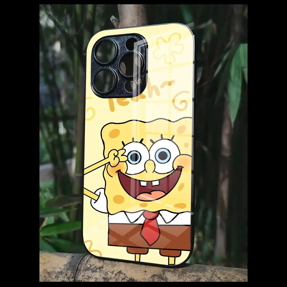 Spongebobs Phone Case For OPPO A 55 54 One Plus 8T 92s A93s A94 95 8 9 7 Pro FindX3 X5PRO RENO4 RENO7 Reno4se 5F 6Z Glass Cover