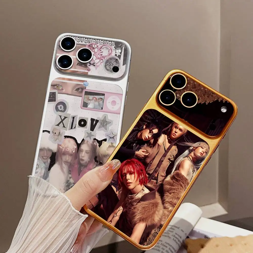 Famous K-pop Group X-XLov Music Skin Wrap Decal Sticker Protective Back For IPhone 17 Pro 17 Pro Max