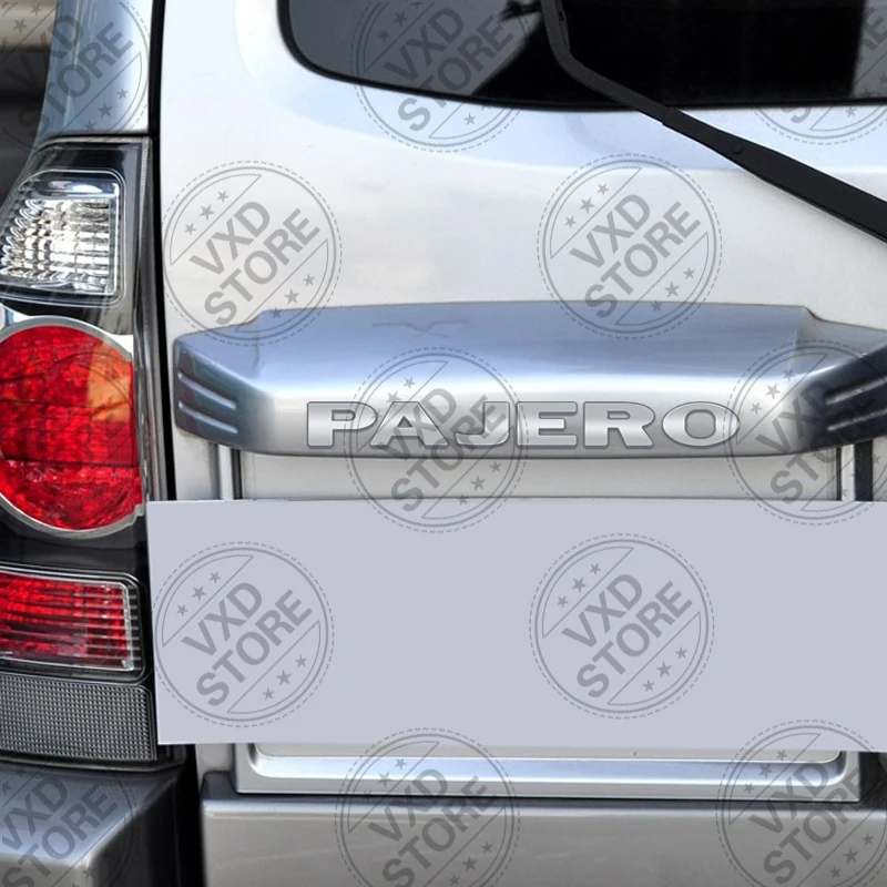 For Mitsubishi Pajero Car 3D Metal Letters Logo Badge Decals Sticker Car Auto Rear Trunk Alphabet Emblem Styling Stickers