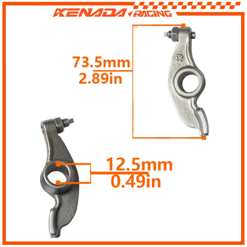 Rocker Arm Set Valve For BARAKO II 2015 BC175 2022-2023 W175 BJ175A 2018 SE 2019 BN125 12016-1115