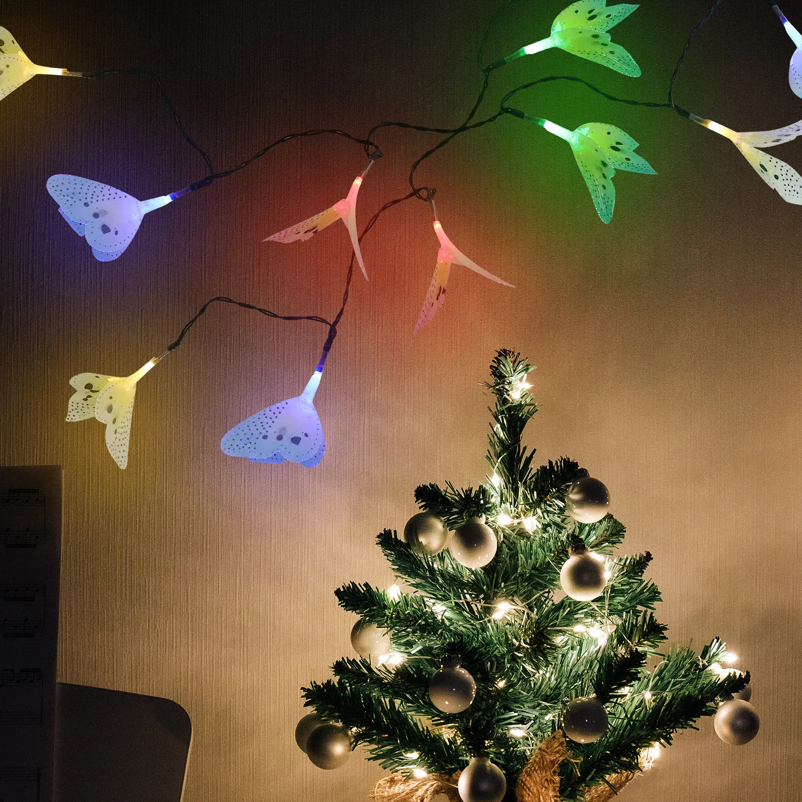

Solar Lamps for Outdoor Garden Lawn Lights Powered Ornaments Decorative Butterfly Stakes Decorations