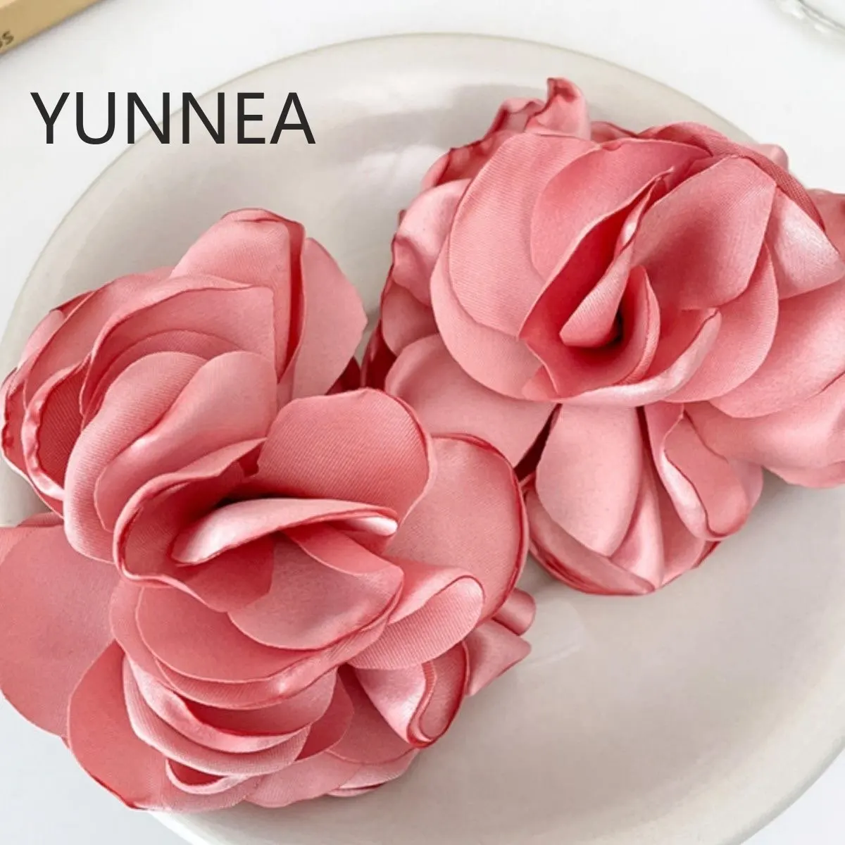 2pcs/pair Jisoo Hand Shake Flower Creative Props Ring Flower Creative Essential Ring Dance Props Finger Flower Ring