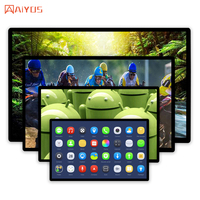 15 15.6 Inch FHD Android Tablet PC Quad Core High Speed RK3568 Wall Mounted G+G Touch Monitors For Advertising Screens