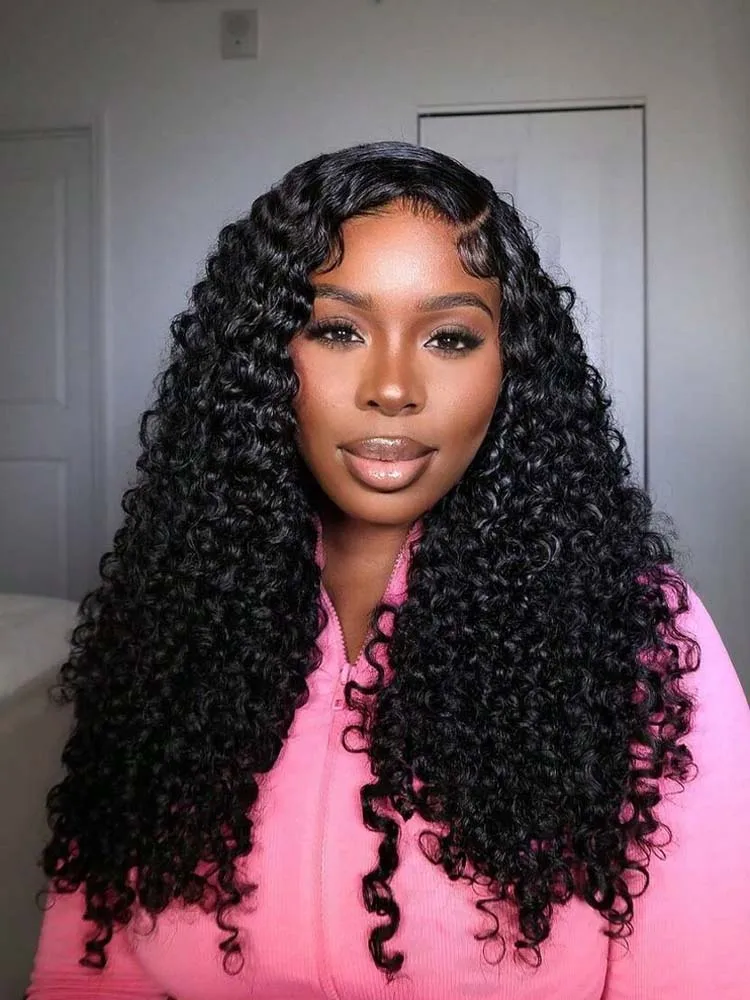 

42-дюймовые бирманские кудри 13x4 Парики Человеческие волосы Волна воды Парики фронта шнурка Человеческие волосы Ультратонкие кружева 0,1 миллиметра Влажные