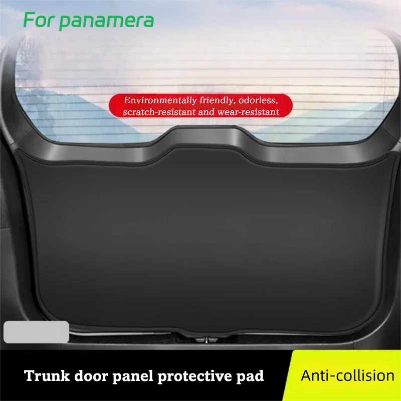 For Porsche Panamera 2010 2011 2012 2013 2014-2023 Trunk Cargo Liner Tailgate Anti-Kick Mat Rear Interior Protection Accessories