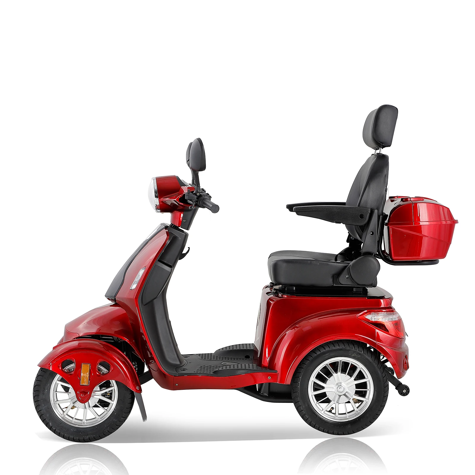 Mobilidade elétrica Scooters para idosos, cadeiras de rodas para adultos, 4 rodas, AFD-4L