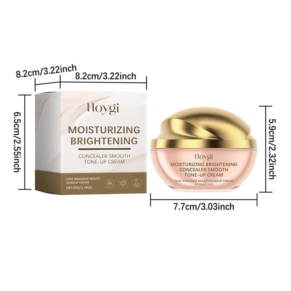 Moisturizing Brightening Concealer Smoothes Tone-Up Cream Multifunctional Illuminating Cream Daily Makeup Skin Care Supplies