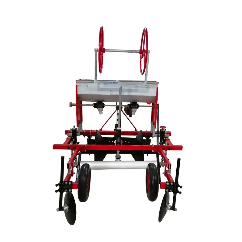 Agricultural Machine Tractor Mounted Plastic Film Mulching Machine With Fertilizer