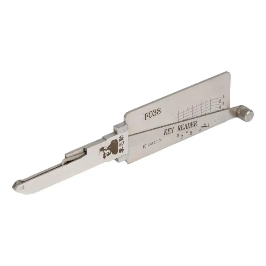 Lishi Decoder LOCKSMITH TOOL FO38 / H75 FOR Ford Cobra FOR Ford Crown Victoria 1996 - 2012 FOR Ford Econoline 1996 - 2005
