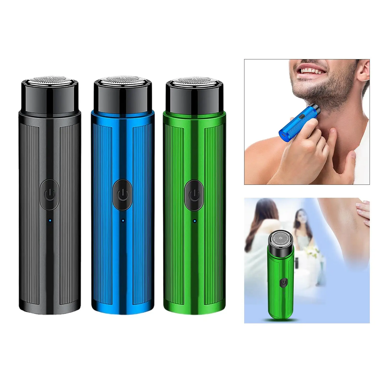 Portable Mini Electric Shaver USB Rechargeable for Outdoor Business Trip Men