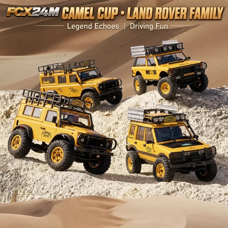 Fcx10 1/10 Scale Safari Rally Edition Officially Licensed Off‑Road Hobby Model Gift 4wd Rc Rock Crawler Realistic Remote Control