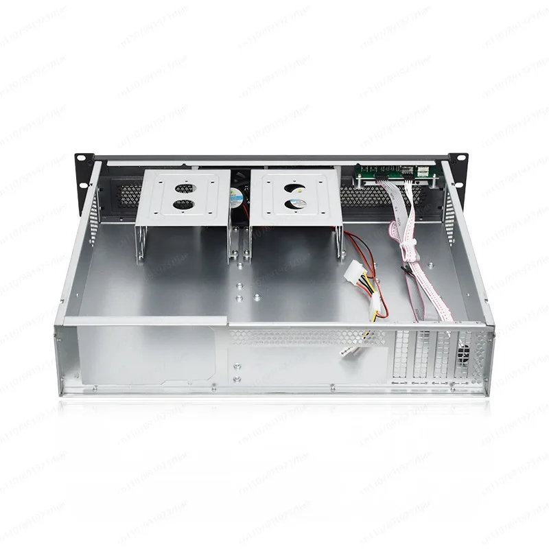 19 Inch 2U Rackmount Industrial Chassis 380mm Depth, MATX Mainboard Support for Surveillance Video Storage Server