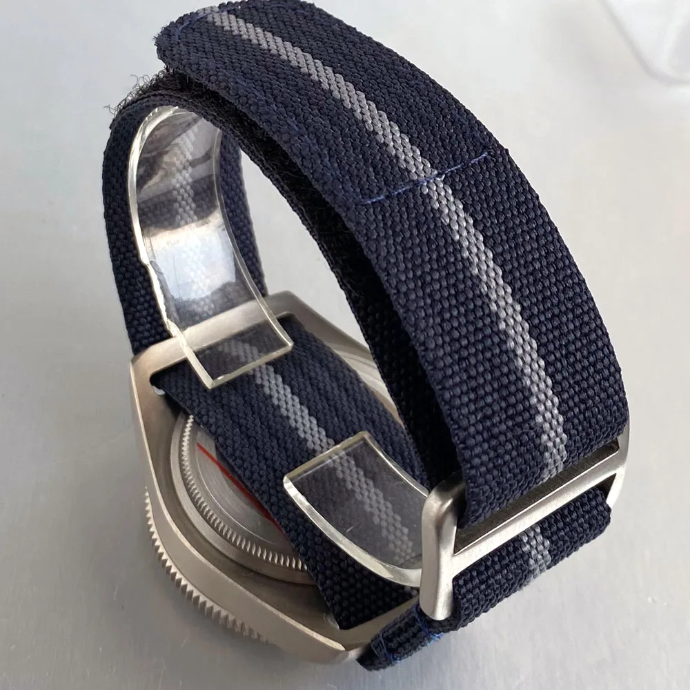 Titanium Case Tandorio 42mm Retro FXD Japan NH35 PT5000 Mechanical Men Watch Sapphire 200M Diver Watches Luminous Montres hommes view 6