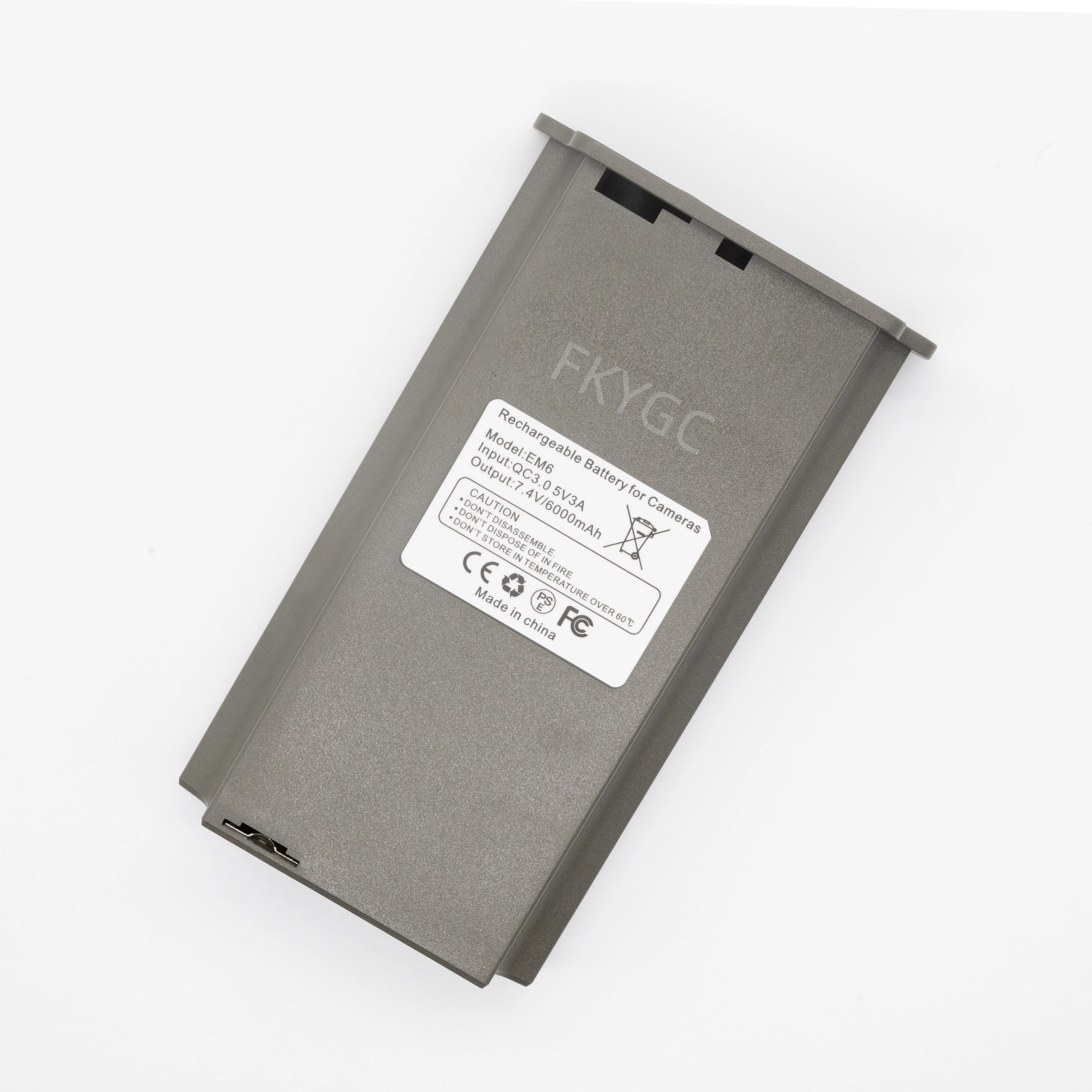 New EM6 7.4V 6000MAH Laptop Battery for Tactacma Reveal Hunting Camera X Gen 2.0 3.0 XB X pro 3.0