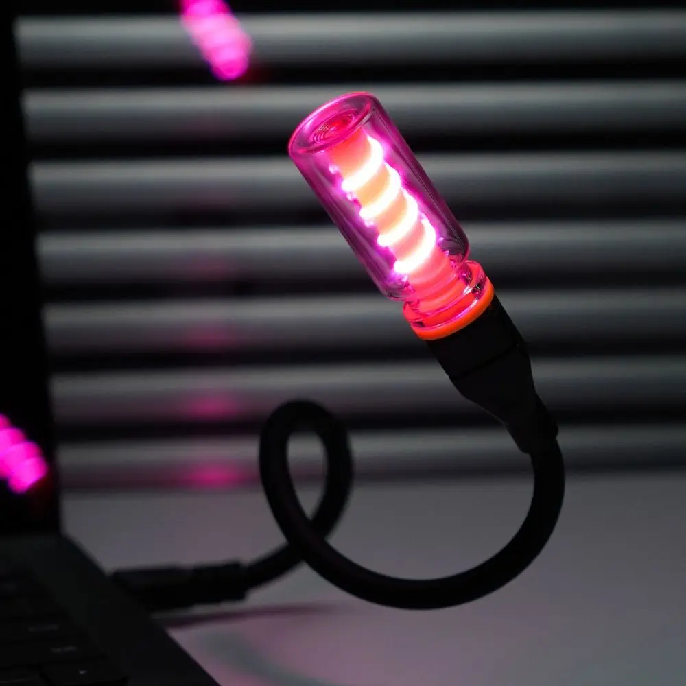 New Touch Control USB Lights for Car Plug in USB Mini Touch Adjustment Lights LED Spiral USB Night Light Holiday Decoration