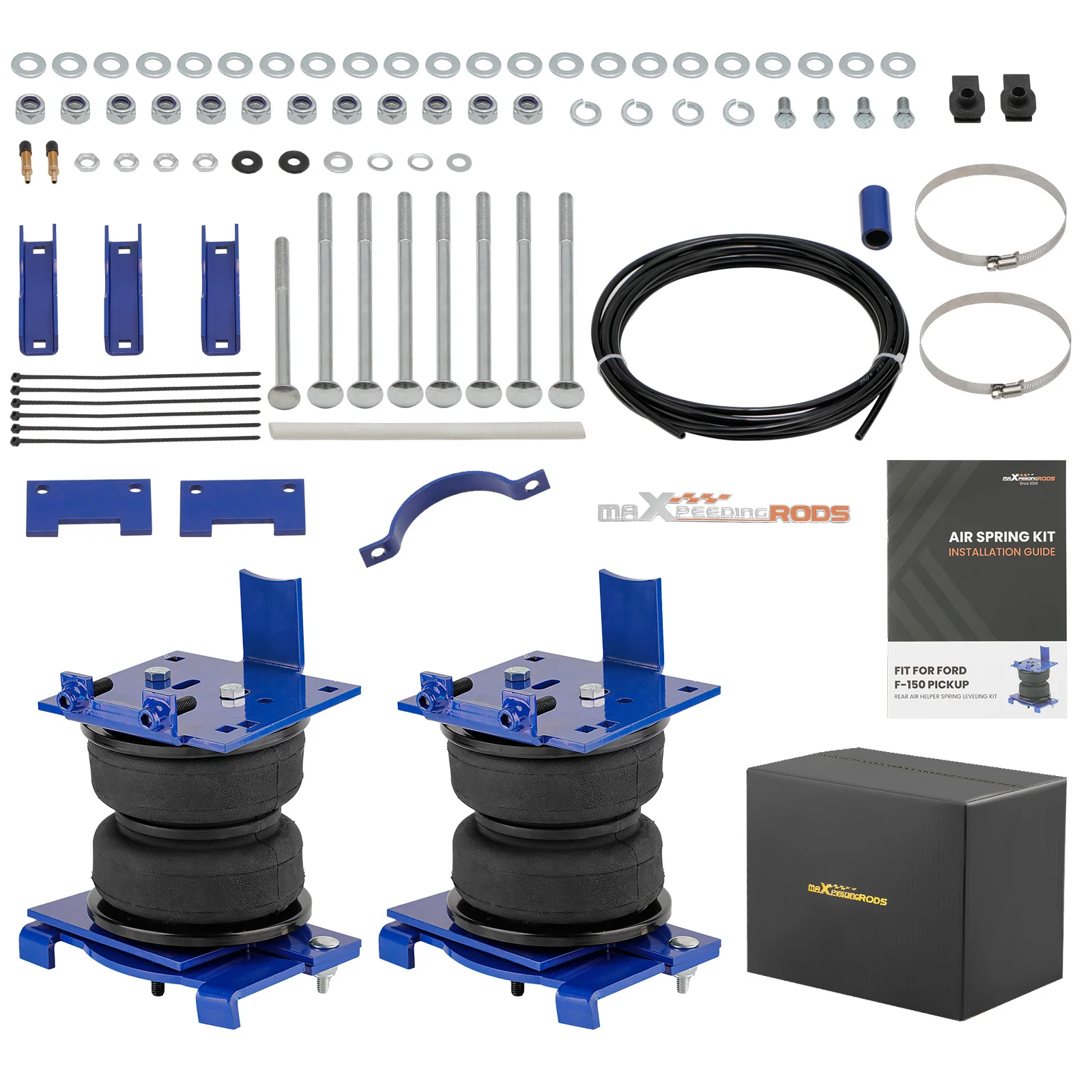 

Rear Air Helper Spring Bag Kit Fit For Ford F150 F-150 2WD 4WD 2009-2014