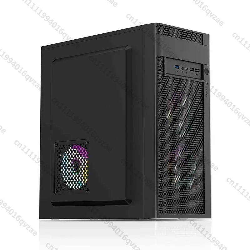 ATX Desktop Computer Side Through USB3.0 Game DIY Size Host Empty Chassis Power Supply Water Cooling Back Wiring