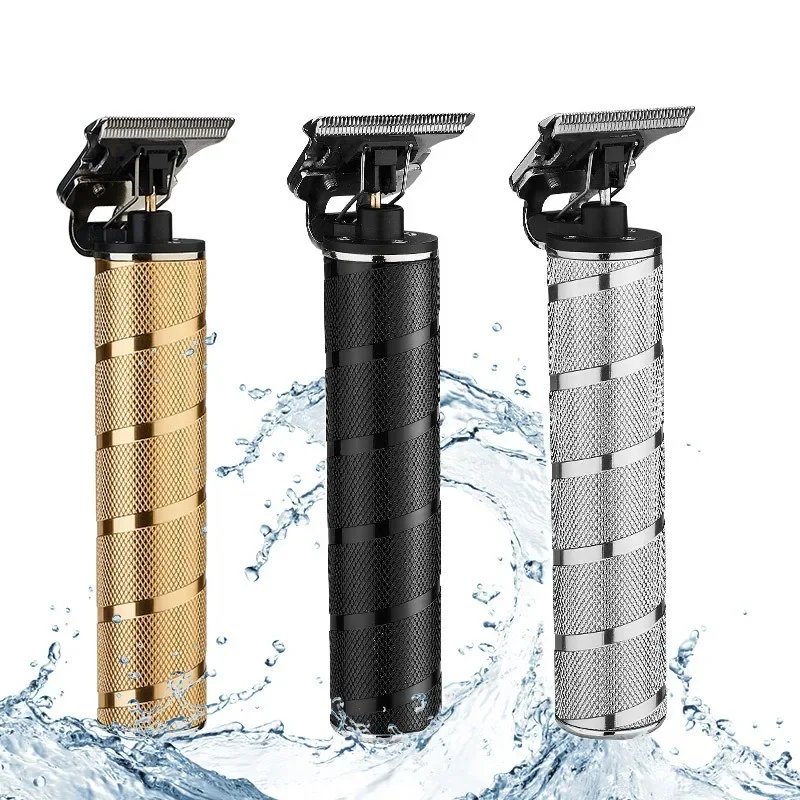 T9 Vintage Oil Head Carving Electric Hair Clipper Gallery Professional Men's Hairdresser Level 4 Waterproof Home Electric Pusher