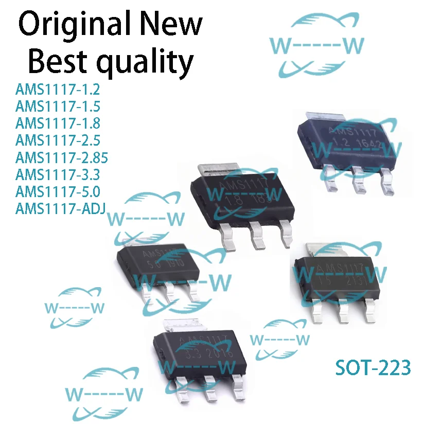 20-100 Pcs) Ams1117… - image