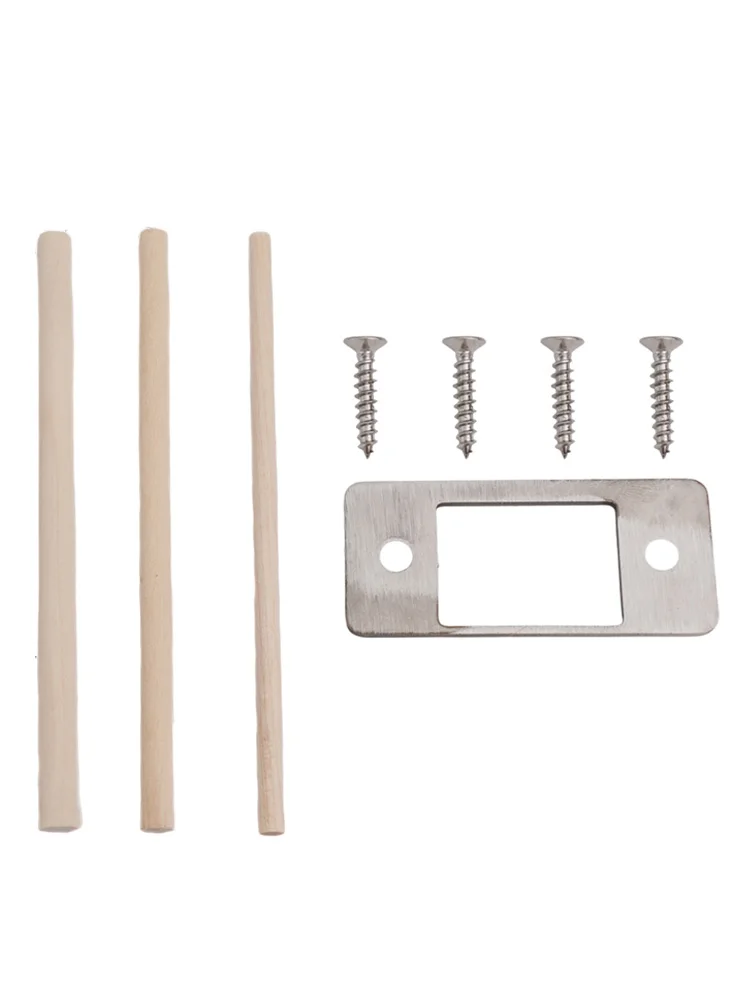 Frame Striker Deadbolt Restorer Office Security Durability Large Hole Design Narrow Edge Frame For Deadbolt Misalignment