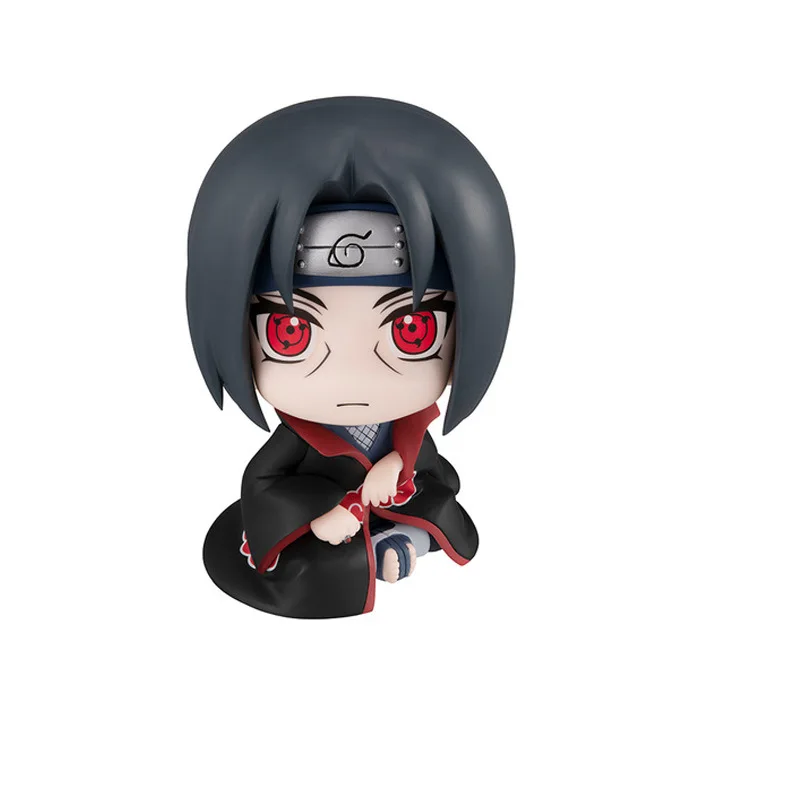 Nuevos 4 Uds estilos 9cm figura de Naruto Anime Uzumaki Naruto Kakashi Uchiha Sasuke Itachi lindos juguetes Q figuras de acción modelo