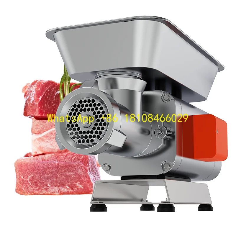 

Коммерческая большая мясорубка Мощная мясорубка Профессиональная промышленная мясорубка