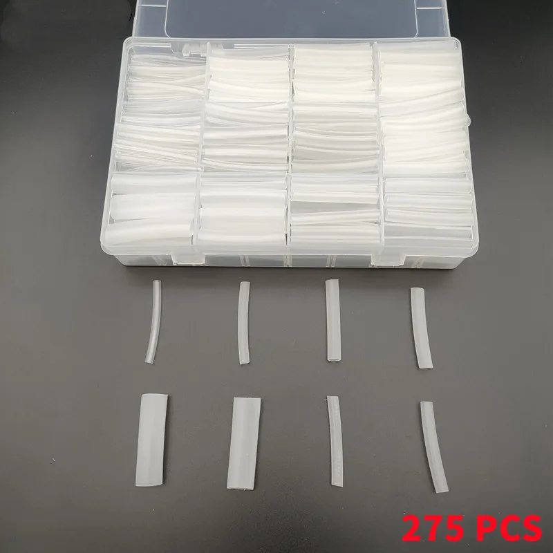 

3: 1,Insulation Electrical Connection Tubing and Sheath Assortment Kit,275 PCS,Heat Shrink Tubing,Polyolefin,Coiled Cable