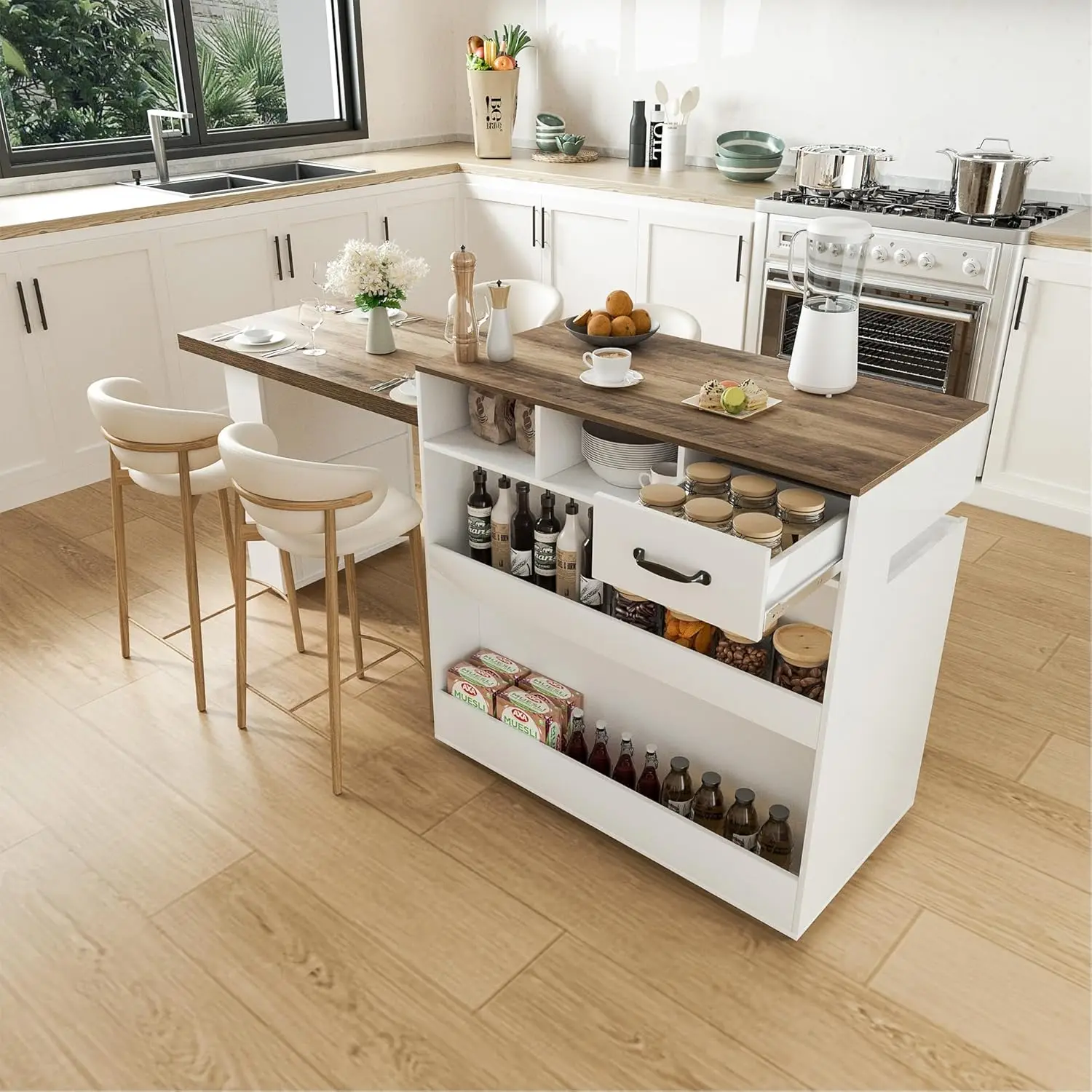 #10 Rolling Kitchen Islands List of Top Picks